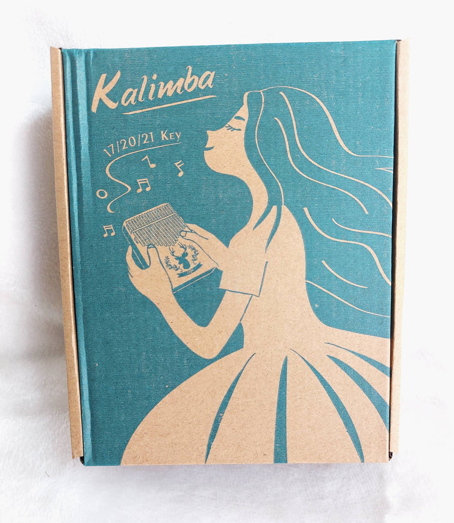 Kalimba Musical Instrument: Natural