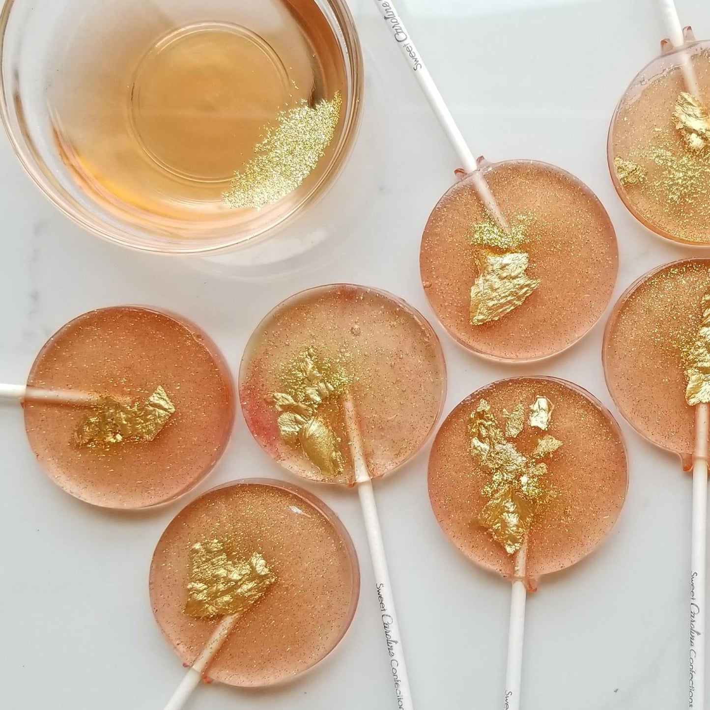 Rosé Wine Sparkle Lollipop, Rosé Wine Flavor
