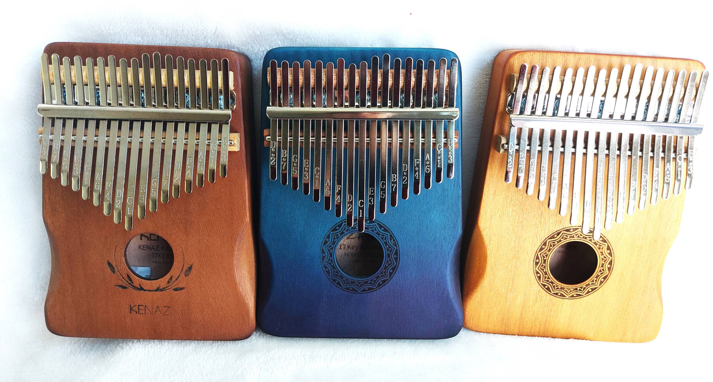 Kalimba Musical Instrument: Dark Brown