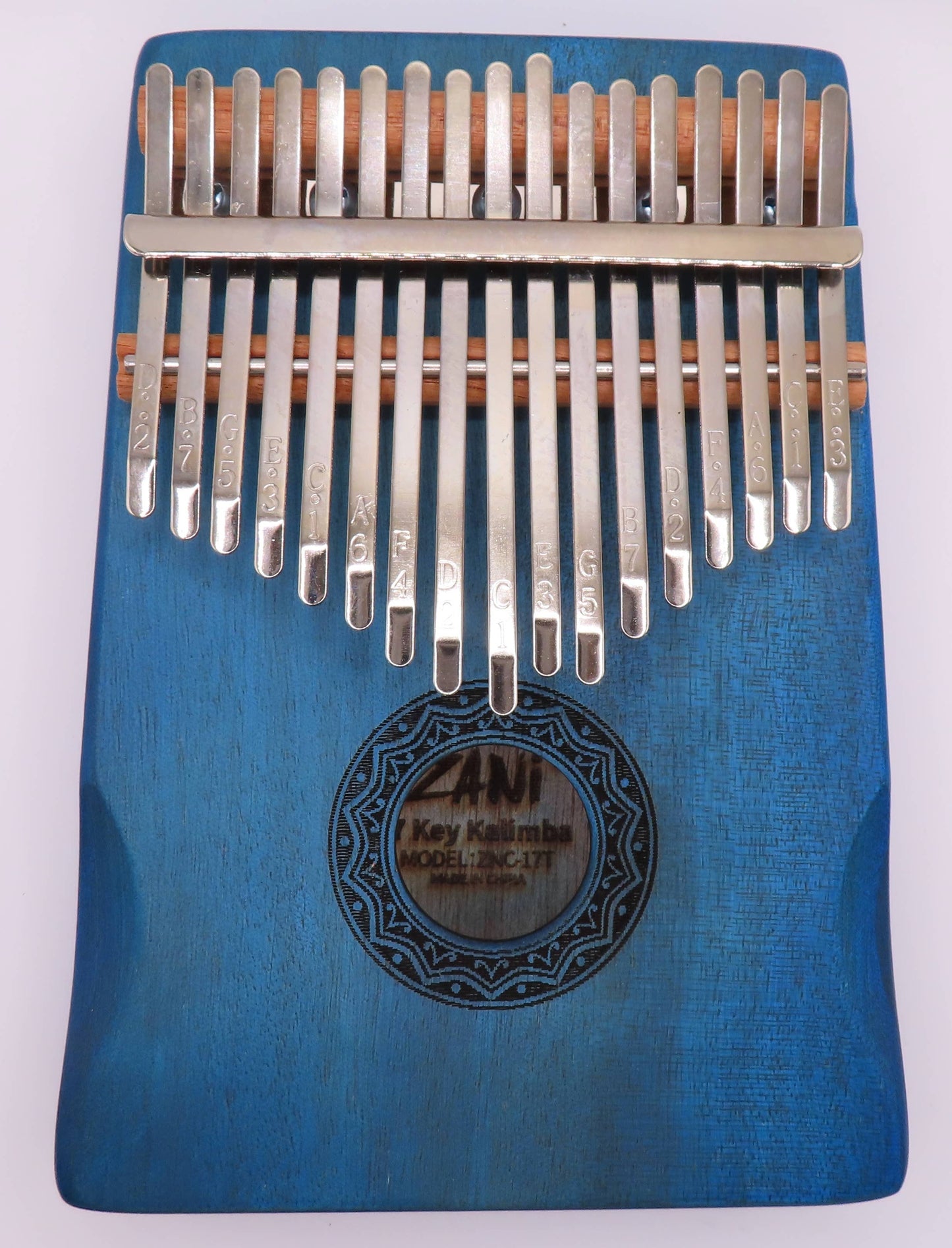 Kalimba Musical Instrument: Dark Brown