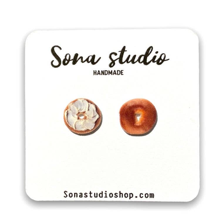 Bagel and Spread Earrings