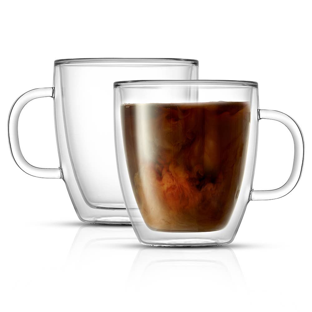 Savor Double Wall Insulated Glasses, 13.5 oz Set of 2