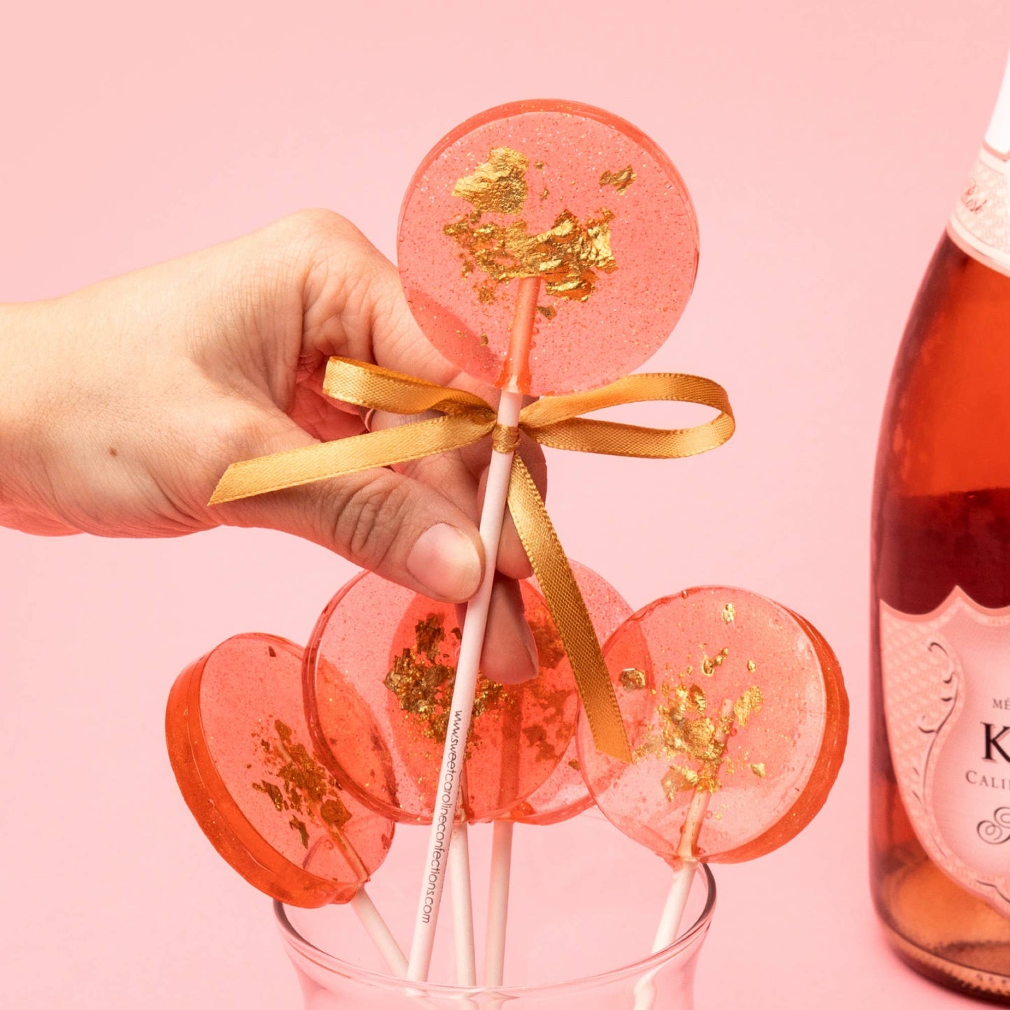 Rosé Wine Sparkle Lollipop, Rosé Wine Flavor