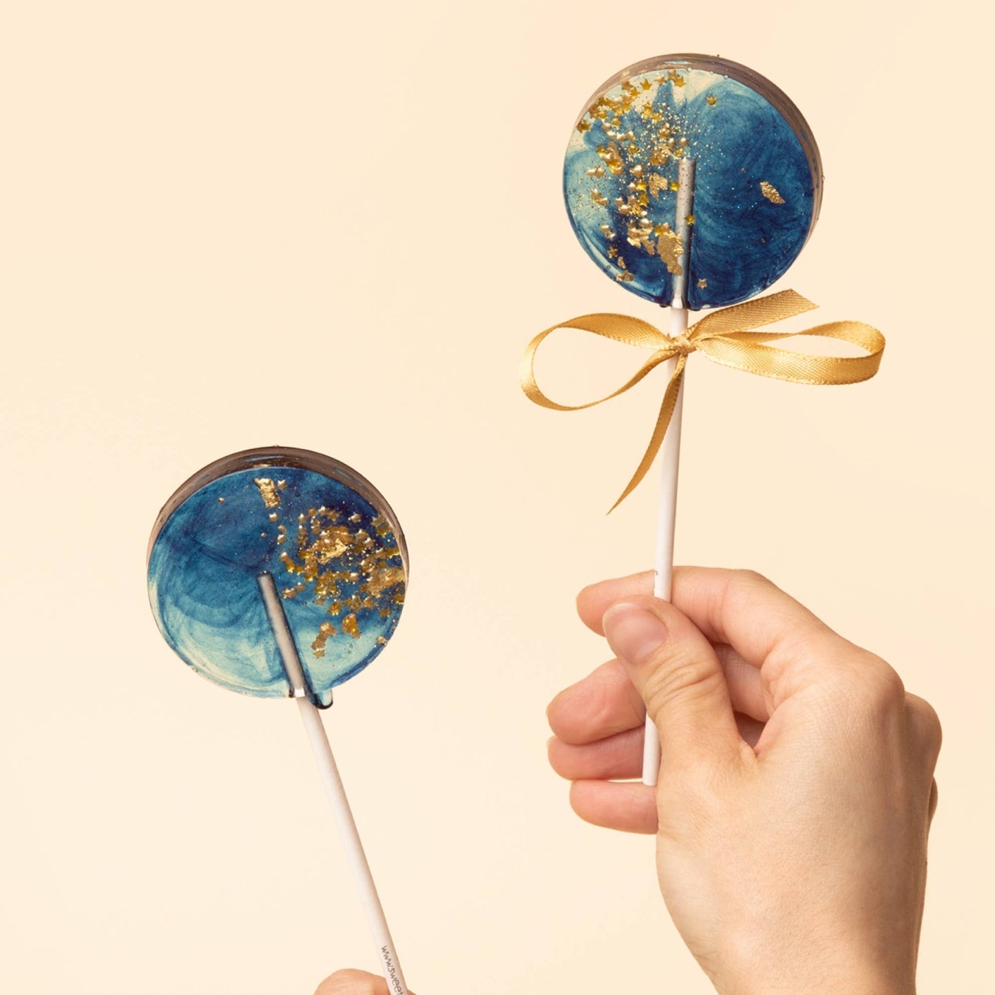 Navy Star Galaxy Lollipop, Blueberry Flavor