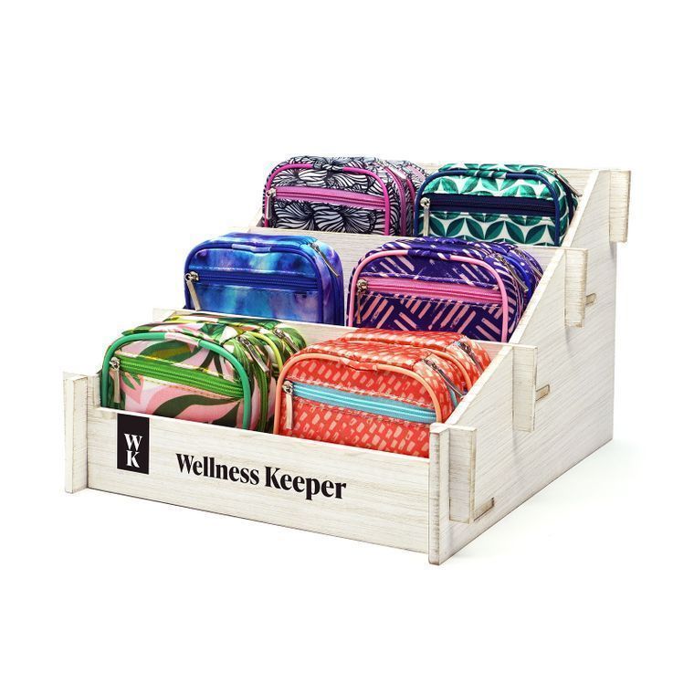Wellness Keeper Zippered Pill & Vitamin Case Assortment
