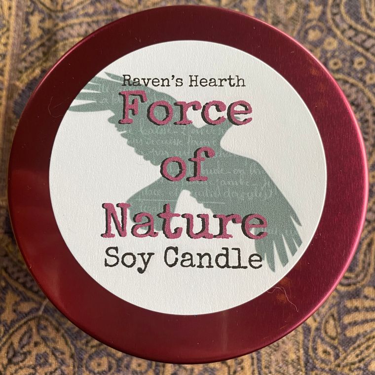 Force of Nature Soy Candle